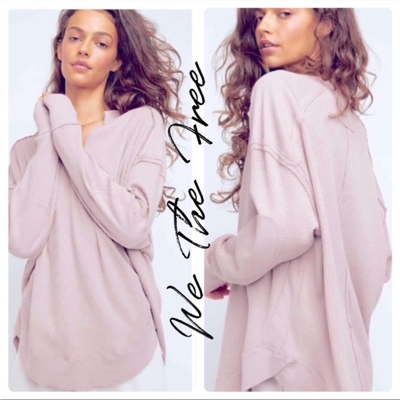 Free People We the Free Owen oversized thermal Small - Picture 1 of 8
